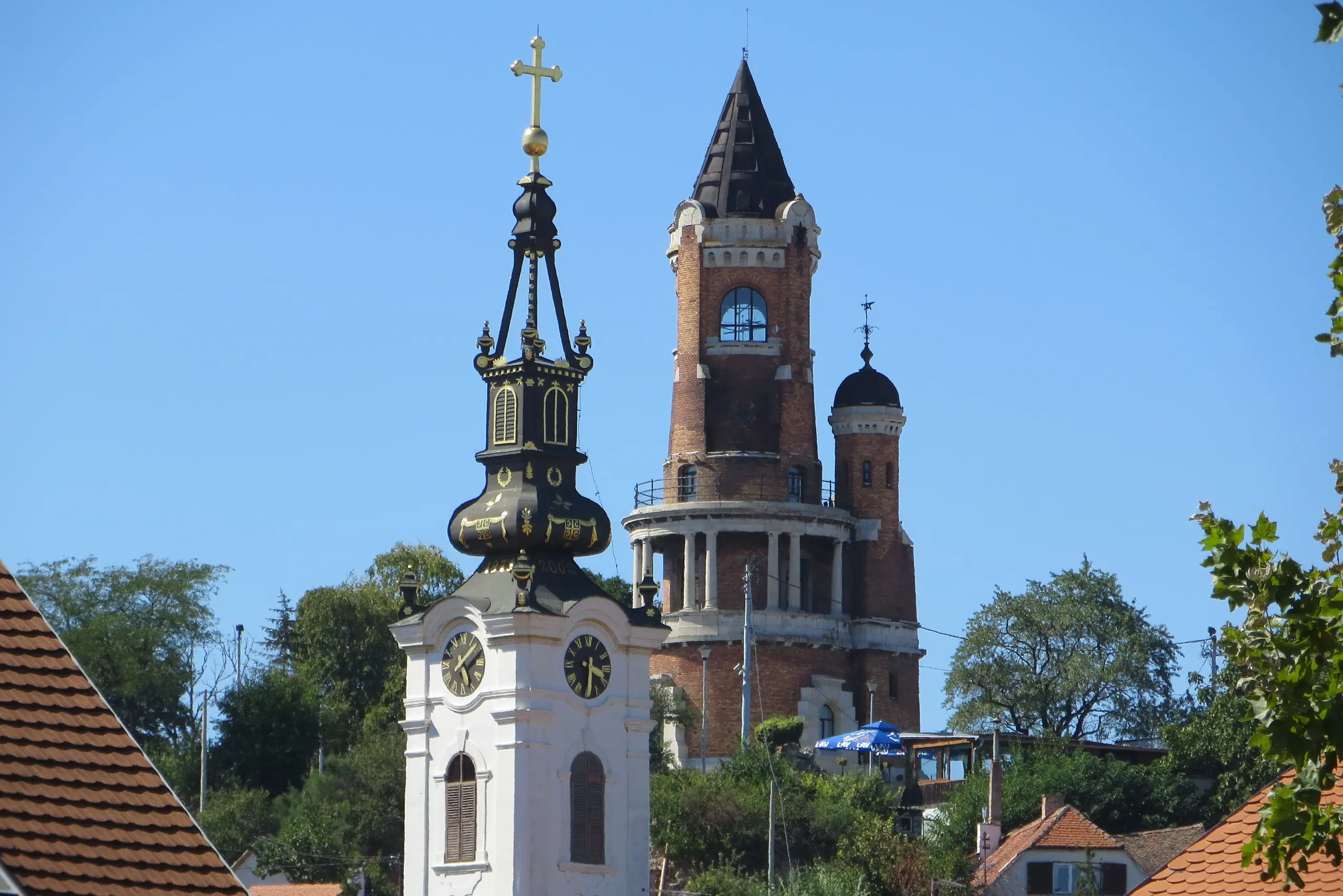 Nikolajevska crkva i Milenijumska kula na Gardošu